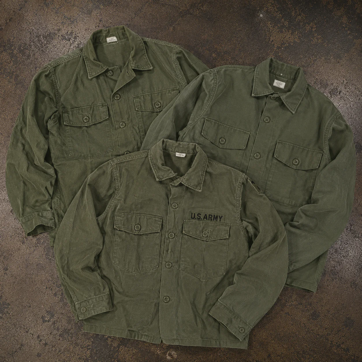 25x ARMY/MILITARY SHIRTS