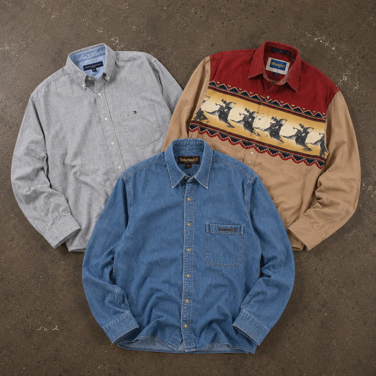 25x BRANDED SHIRTS