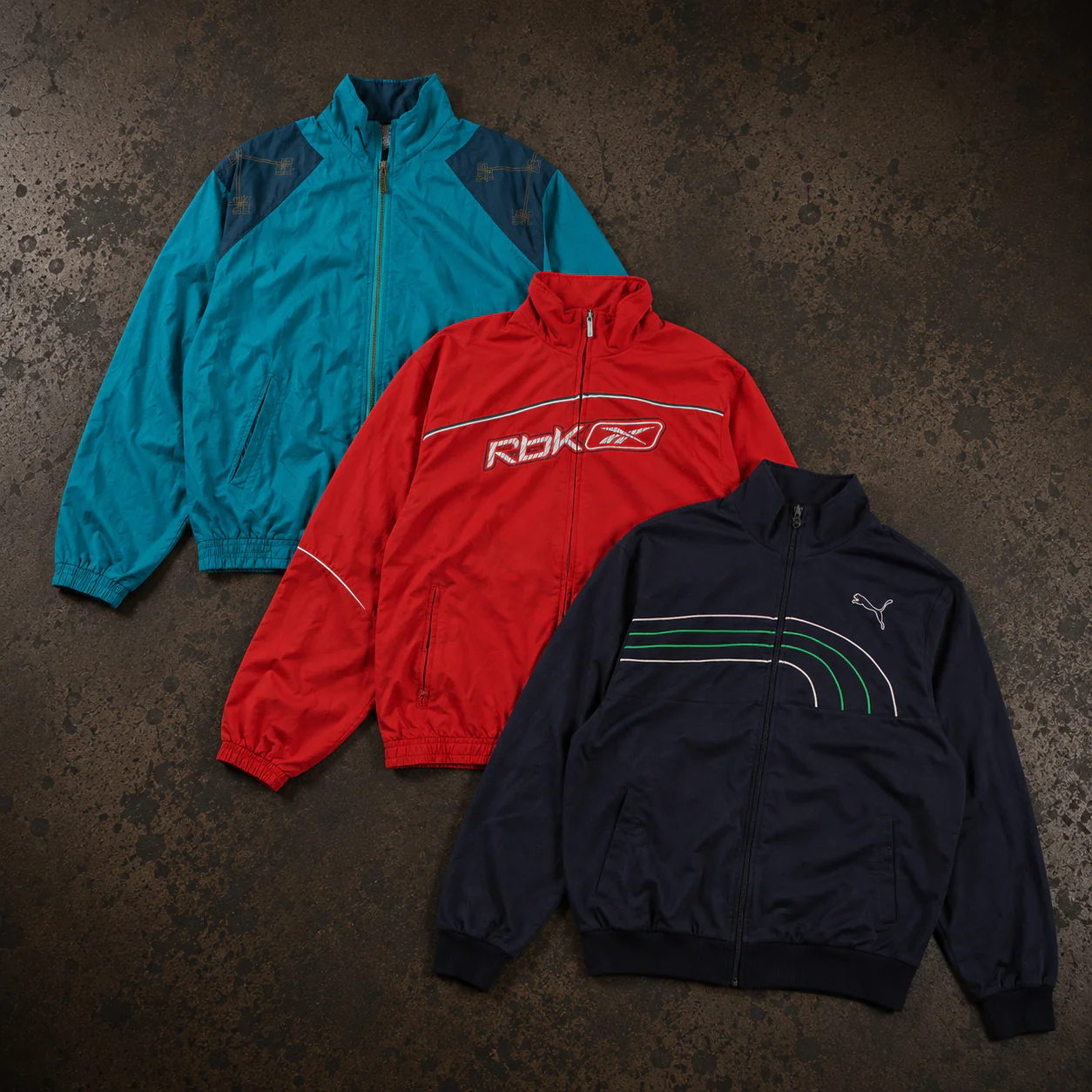 15x BRANDED TRACK JACKETS