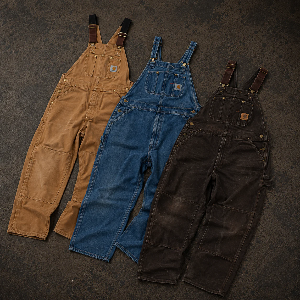 15x CARHARTT DICKIES DUNGAREES