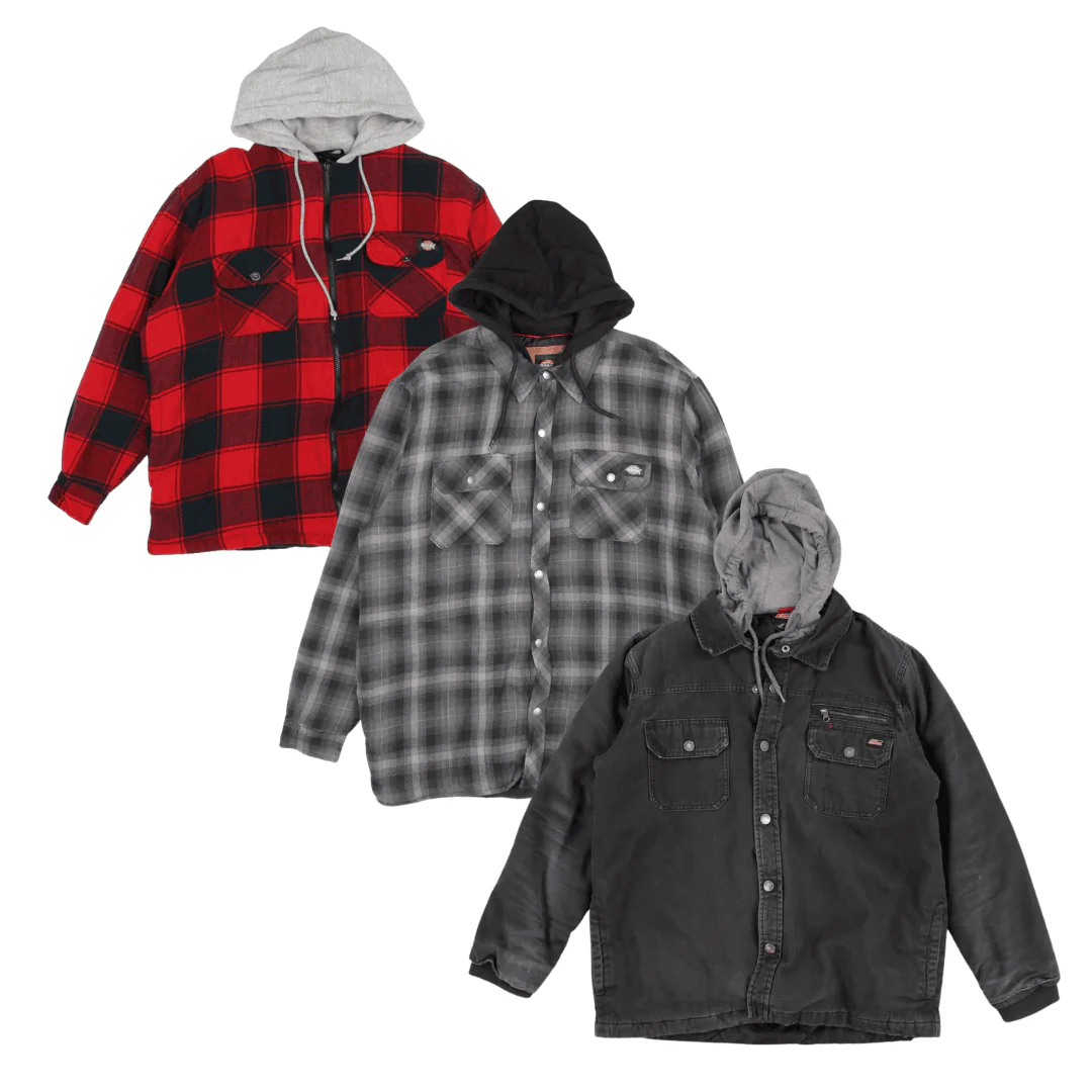 15x DICKIES FLANNEL OVERSHIRTS - Image 2
