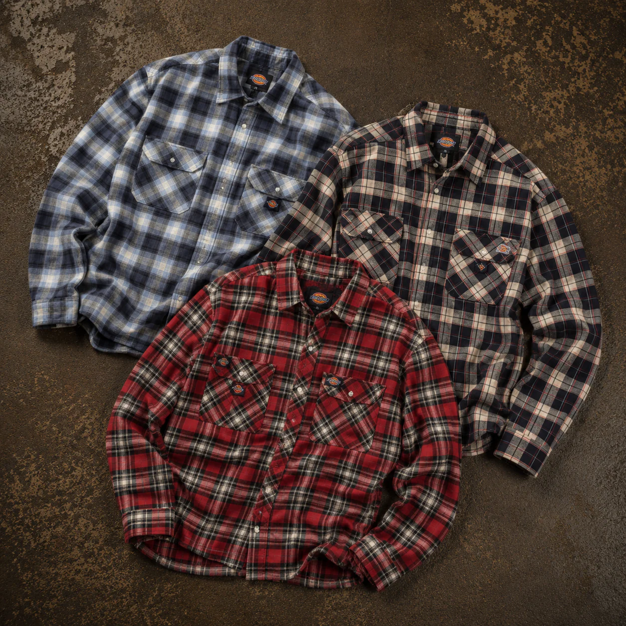 25x DICKIES FLANNEL SHACKETS
