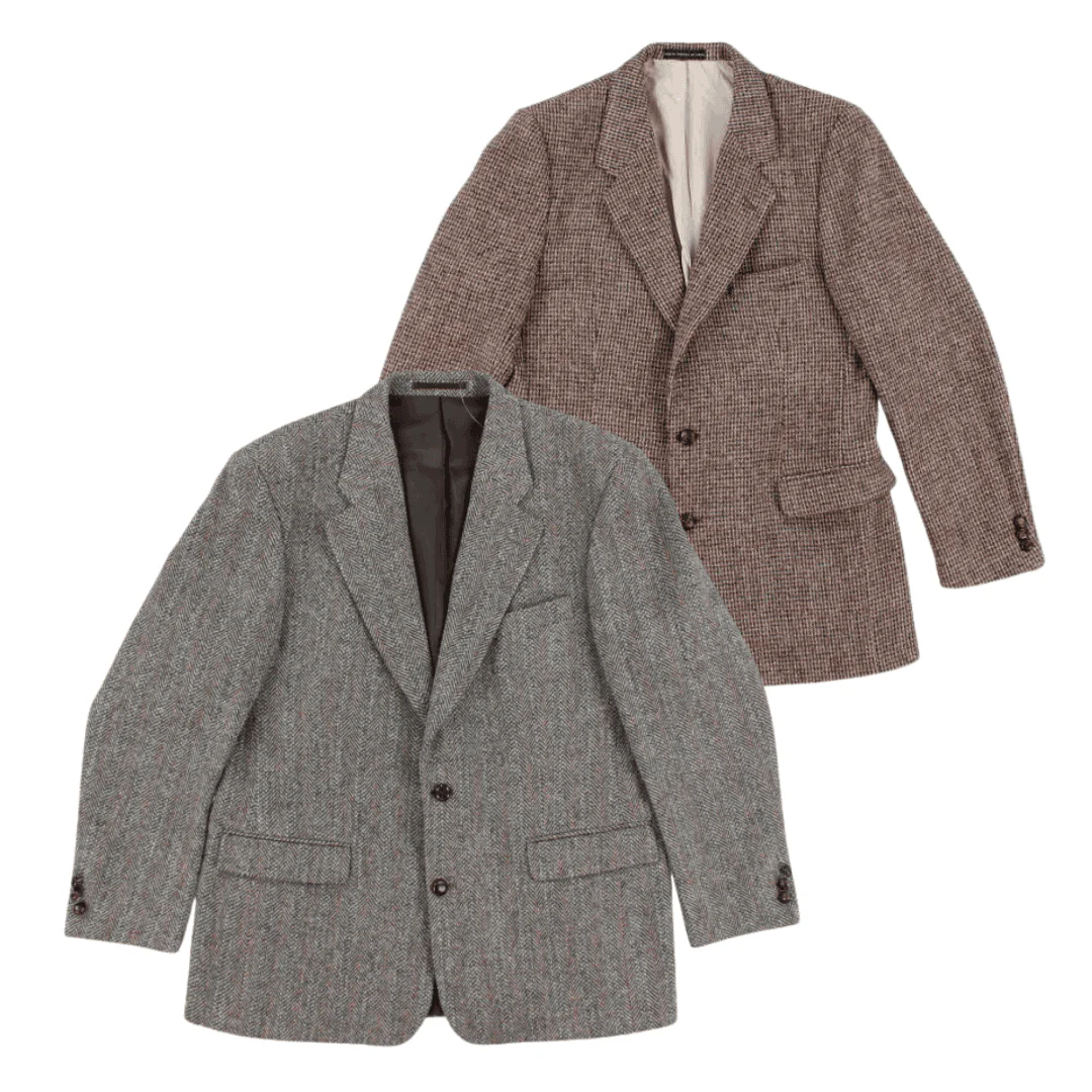 10x HARRIS TWEED BLAZERS - Image 2