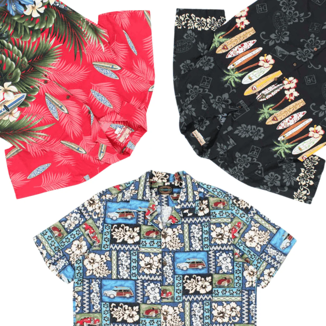 20x VINTAGE HAWAIIAN SHIRTS - Image 2
