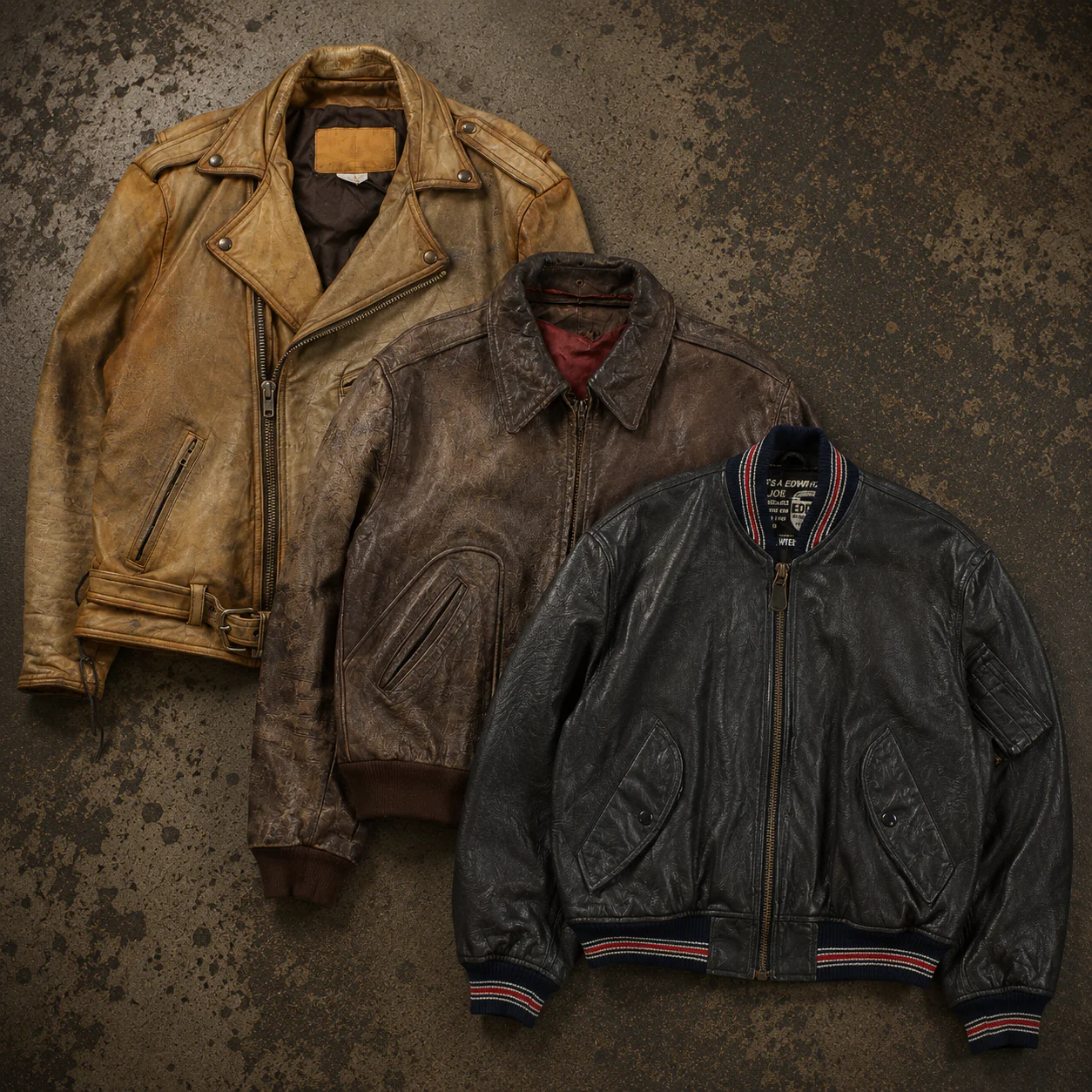 5x PREMIUM LEATHER JACKETS