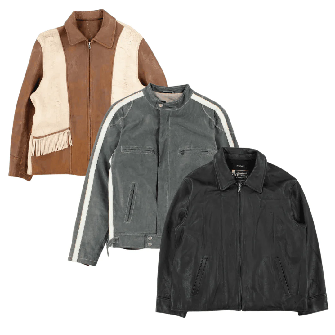 5x PREMIUM LEATHER JACKETS - Image 4