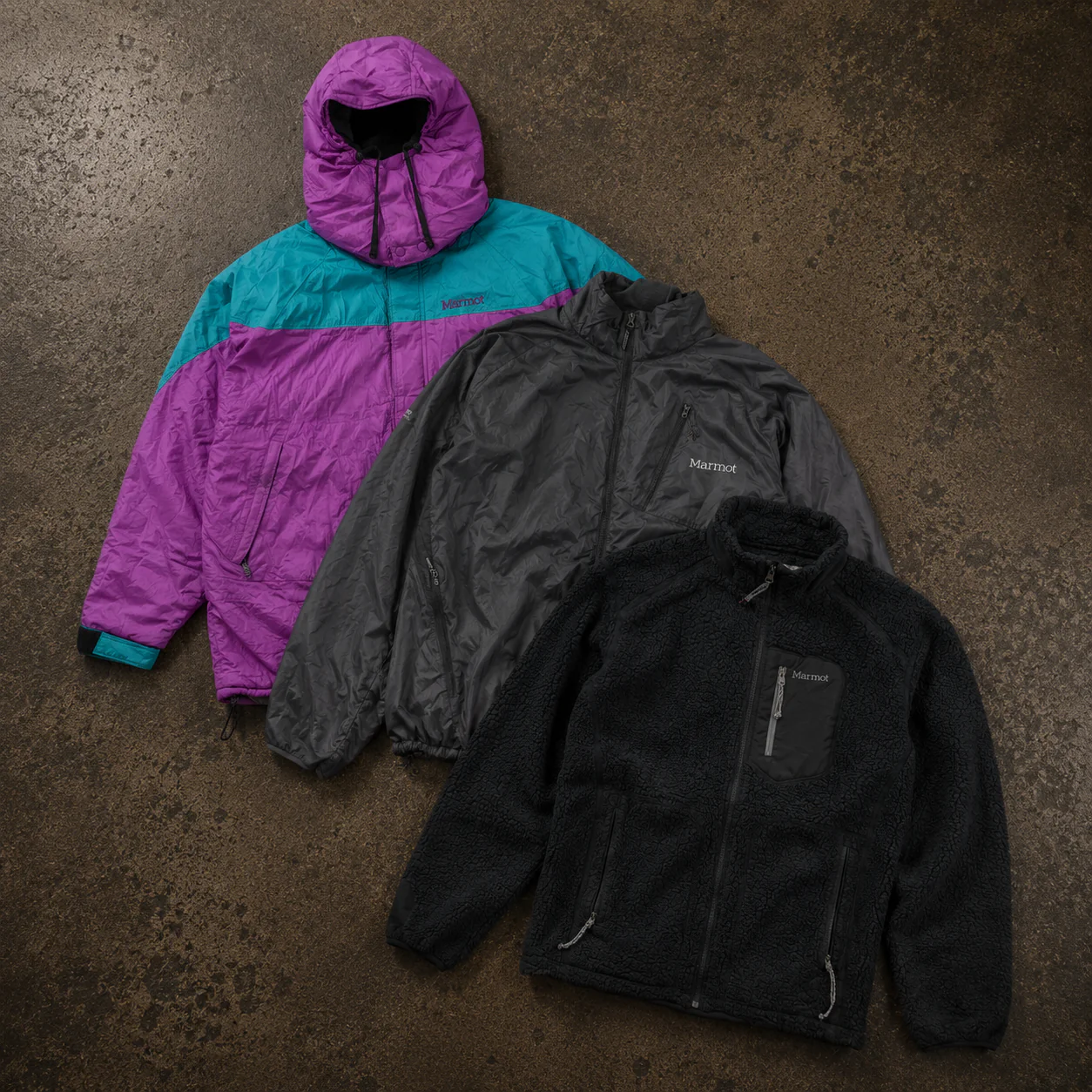 15x MARMOT FLEECES & JACKETS