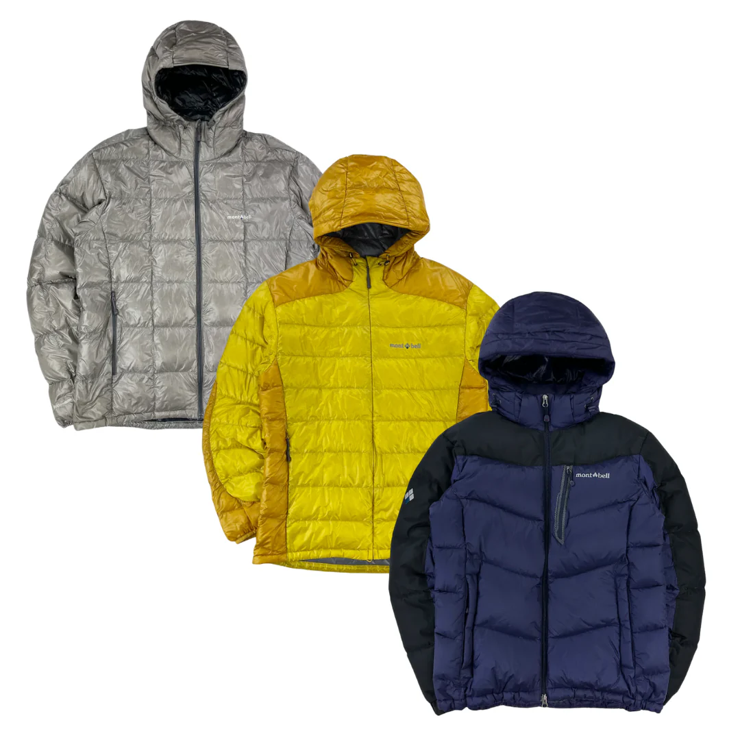 5x MONTBELL PUFFER JACKETS - Image 2