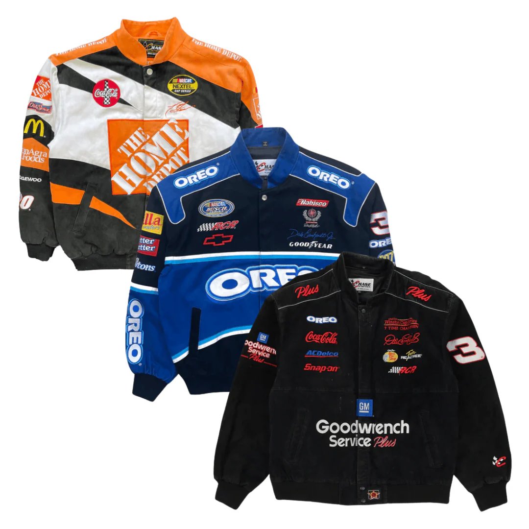 5x NASCAR RACING JACKETS - Image 2