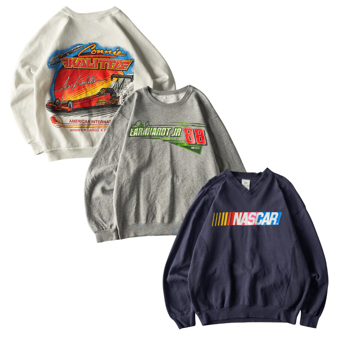 10x NASCAR/RACING SWEATSHIRTS - Image 2