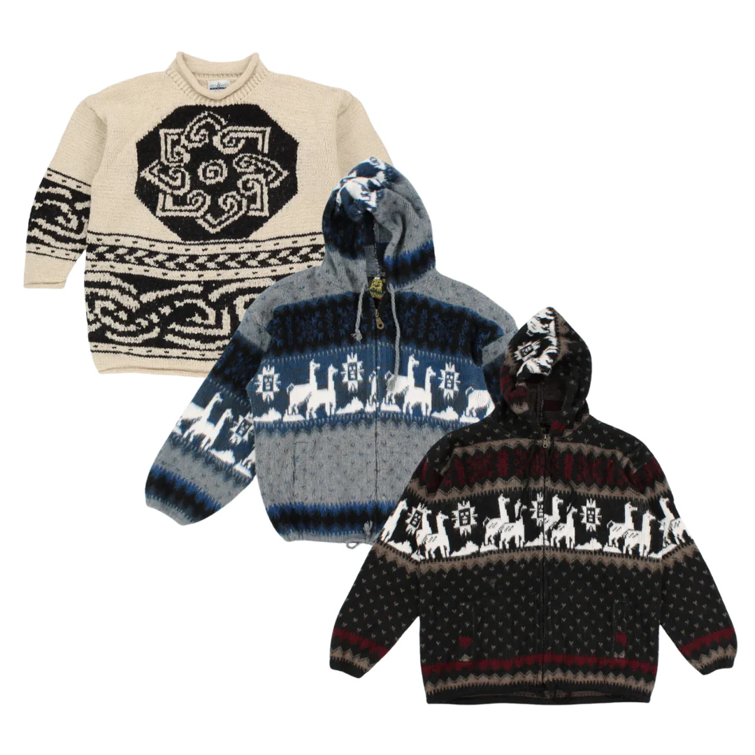 10x VINTAGE ECUADOR KNITWEAR - Image 2